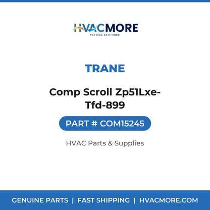 Trane Comp Scroll Zp51Lxe-Tfd-899 COM15245