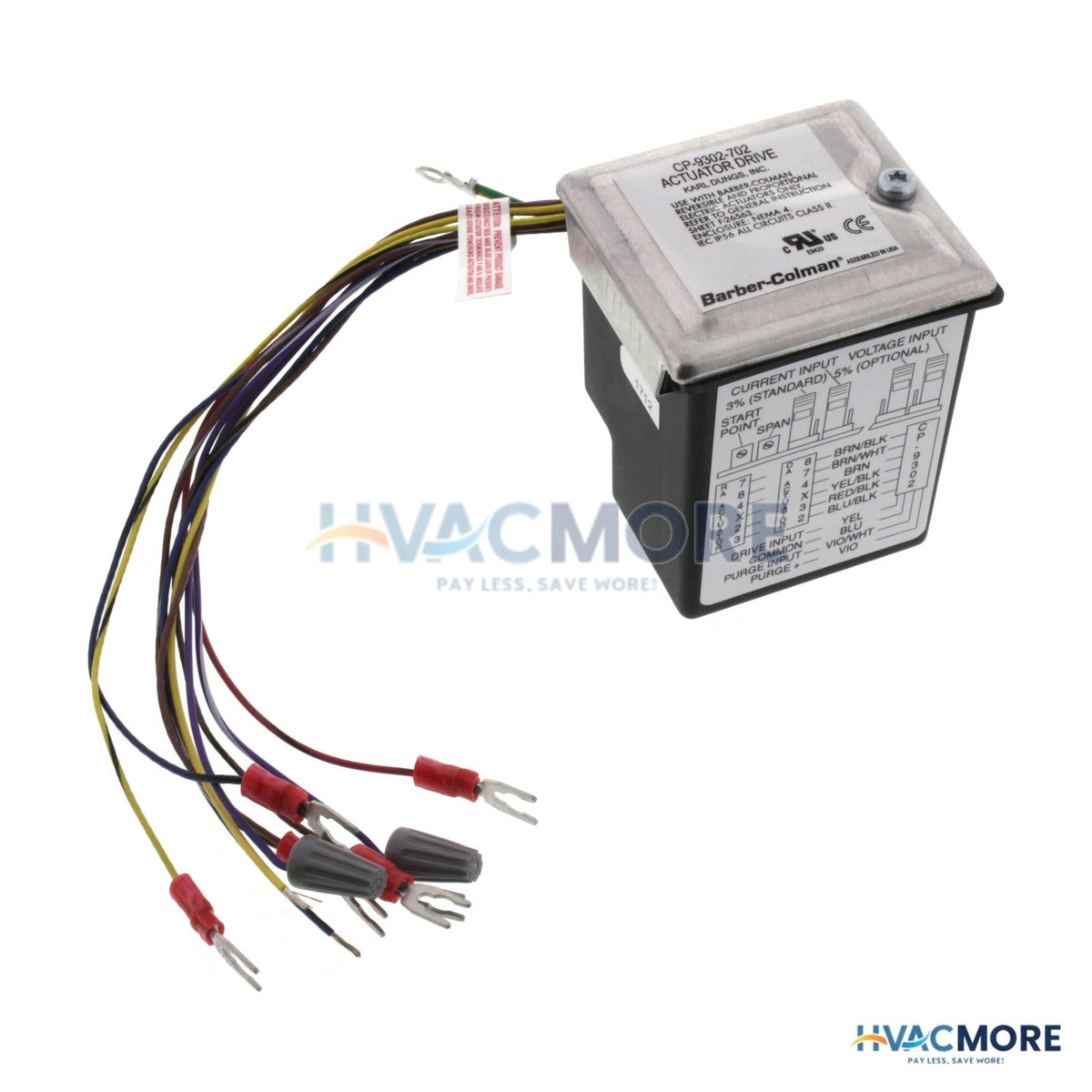Barber Colman Actuator Drive 24/120/240 4-20 mA CP-9302-702