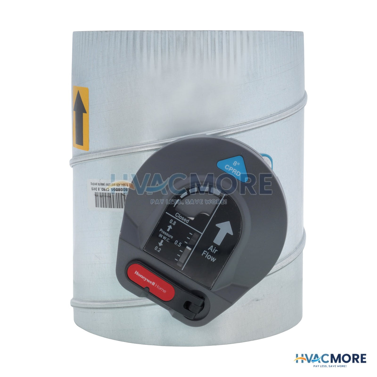 Honeywell Home 8" TrueZONE Bypass Damper CPRD8