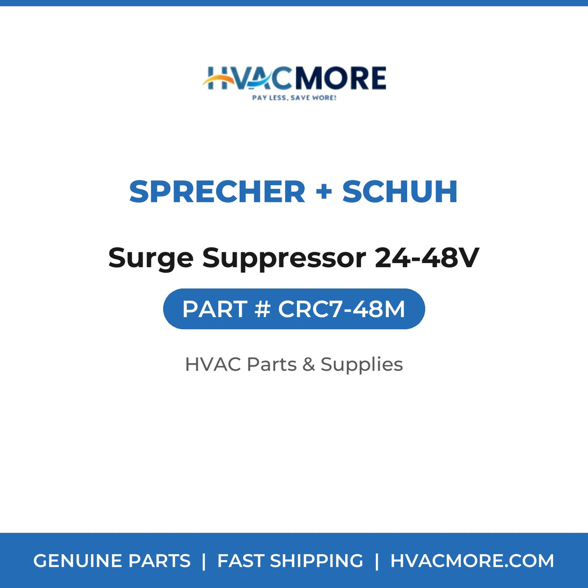 Sprecher + Schuh Surge Suppressor 24-48V CRC7-48M