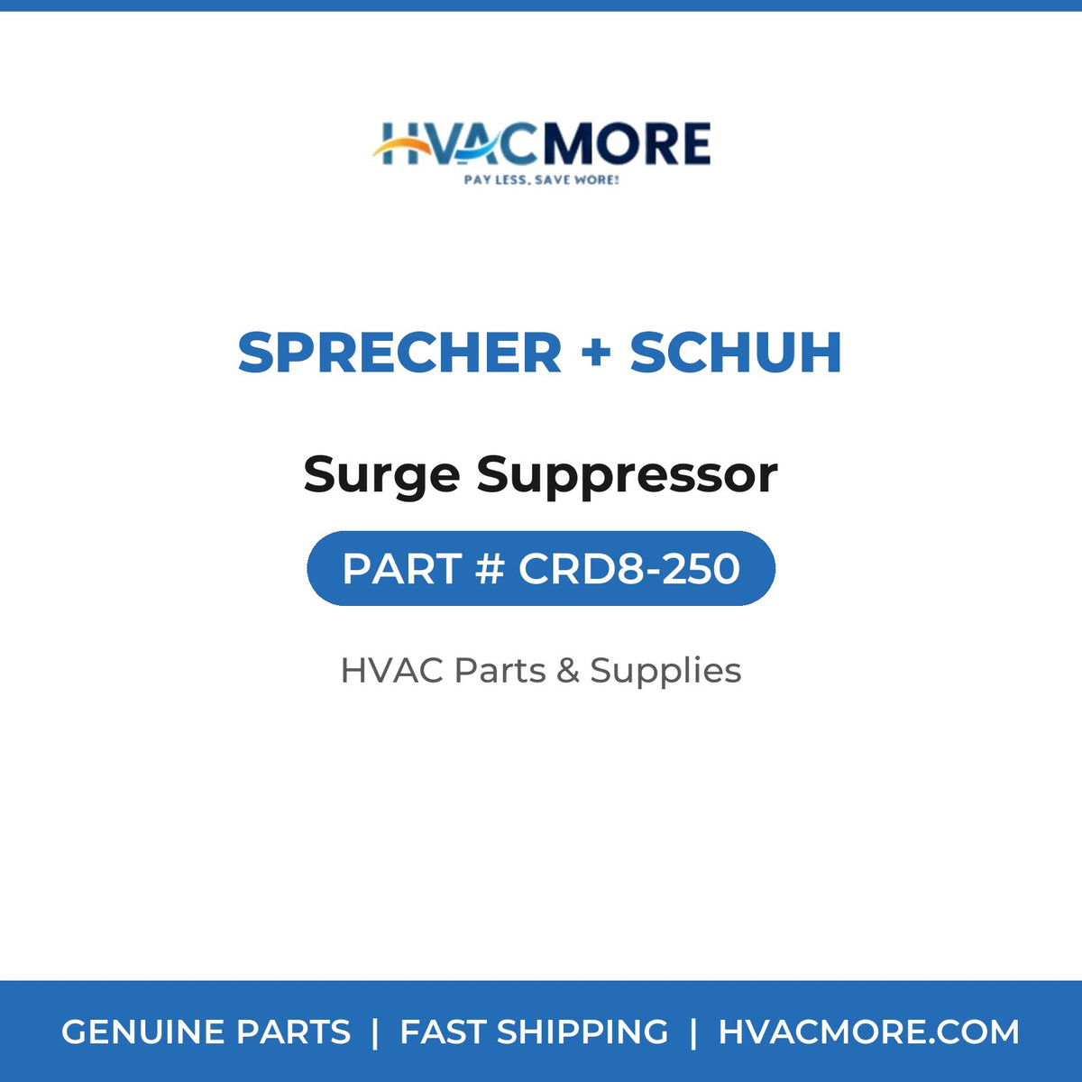Sprecher + Schuh Surge Suppressor CRD8-250