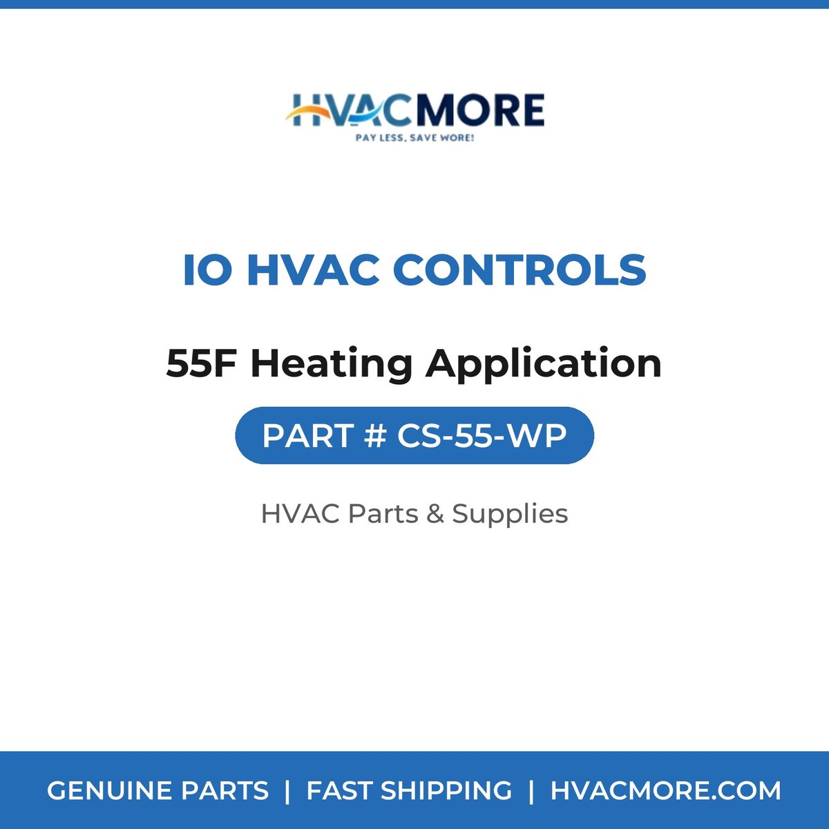 iO HVAC Controls 55F Heating Application CS-55-WP