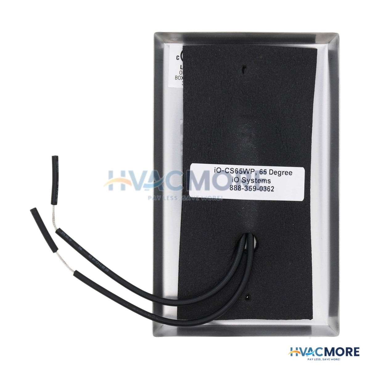 iO HVAC Controls 65°F Conceal-A-Stat Heating Thermostat CS-65-WP