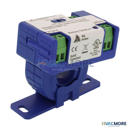 Johnson Controls Current Sensing Relay, Solid Core with 24V Command Relay, Adjustable Setpoint 1.00-135A CSD-SA1E1-1