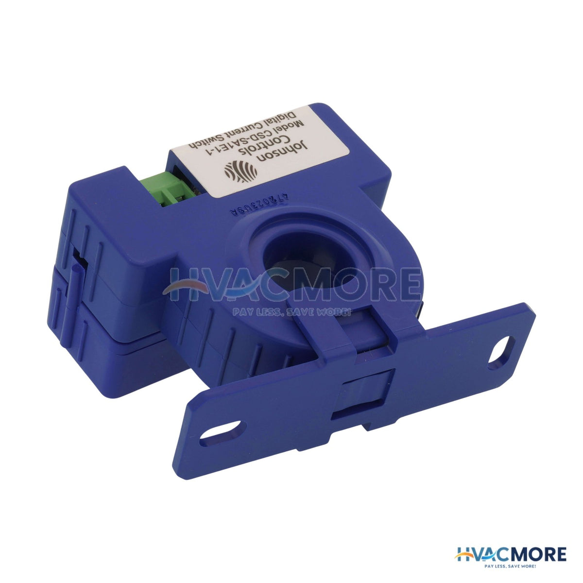 Johnson Controls Current Sensing Relay, Solid Core with 24V Command Relay, Adjustable Setpoint 1.00-135A CSD-SA1E1-1
