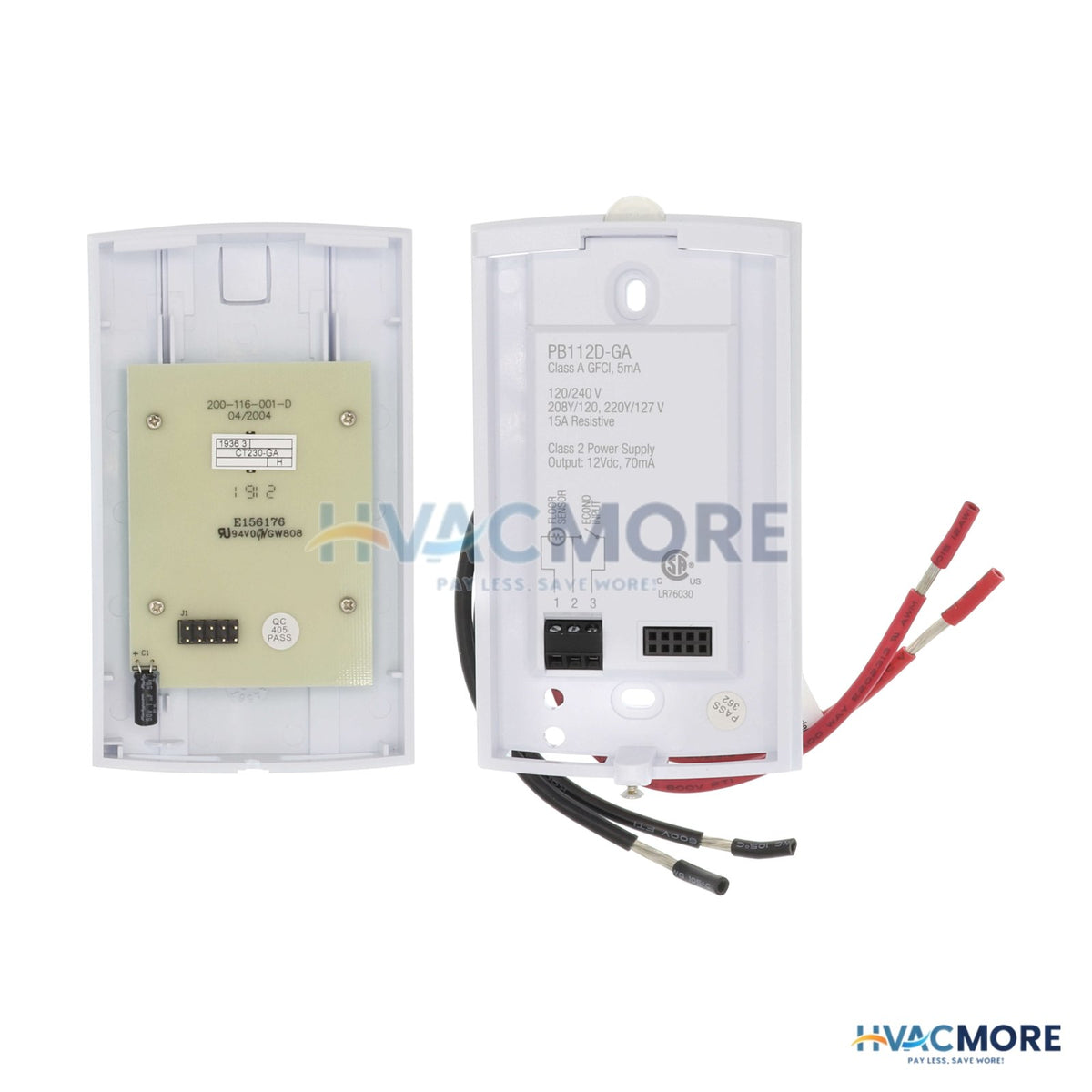 Honeywell Home Dual Voltage Line Volt Slave Unit for Electric Floor Heating CT230-GA