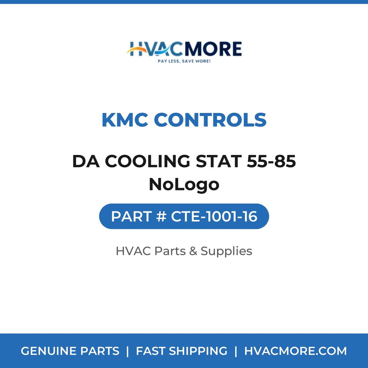 KMC Controls DA COOLING STAT 55-85 NoLogo CTE-1001-16