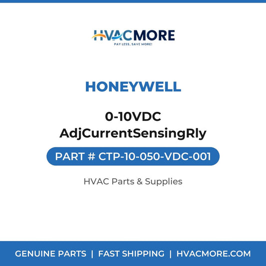 Honeywell 0-10VDC AdjCurrentSensingRly CTP-10-050-VDC-001