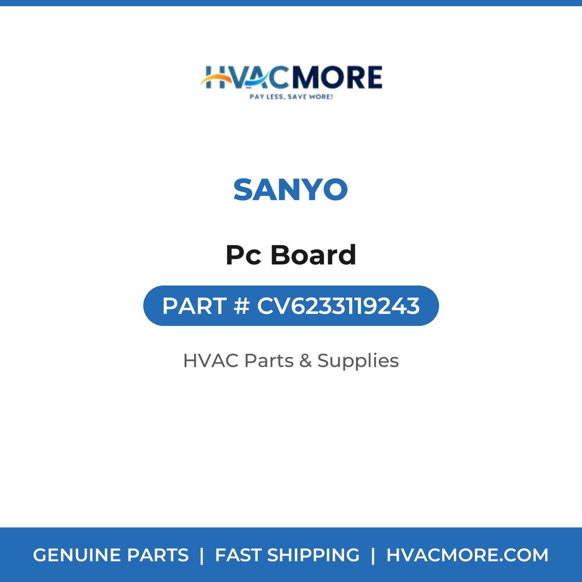 Sanyo Pc Board CV6233119243