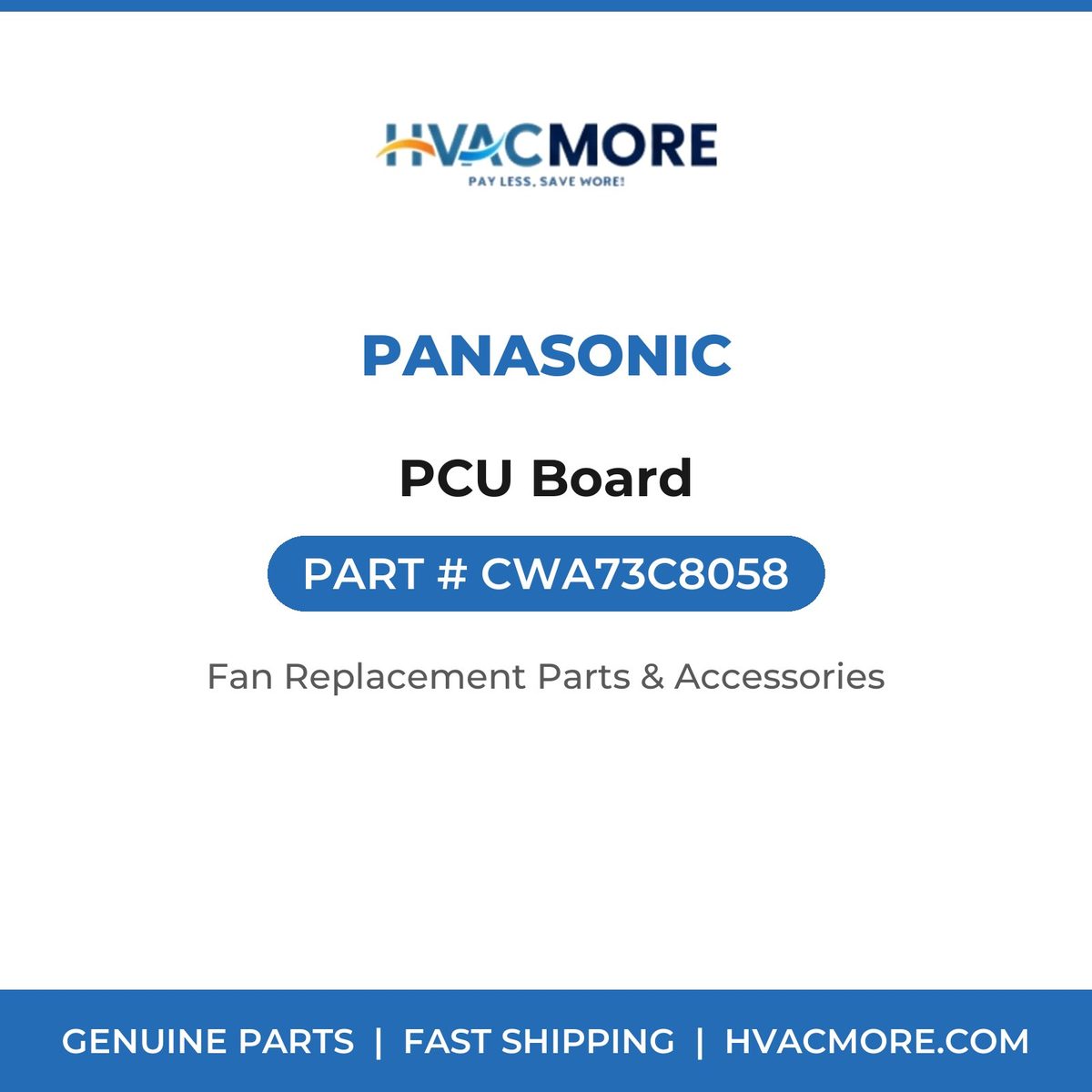 Panasonic PCU Board CWA73C8058