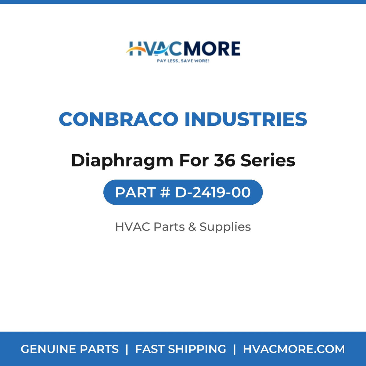 Conbraco Industries Diaphragm For 36 Series D-2419-00