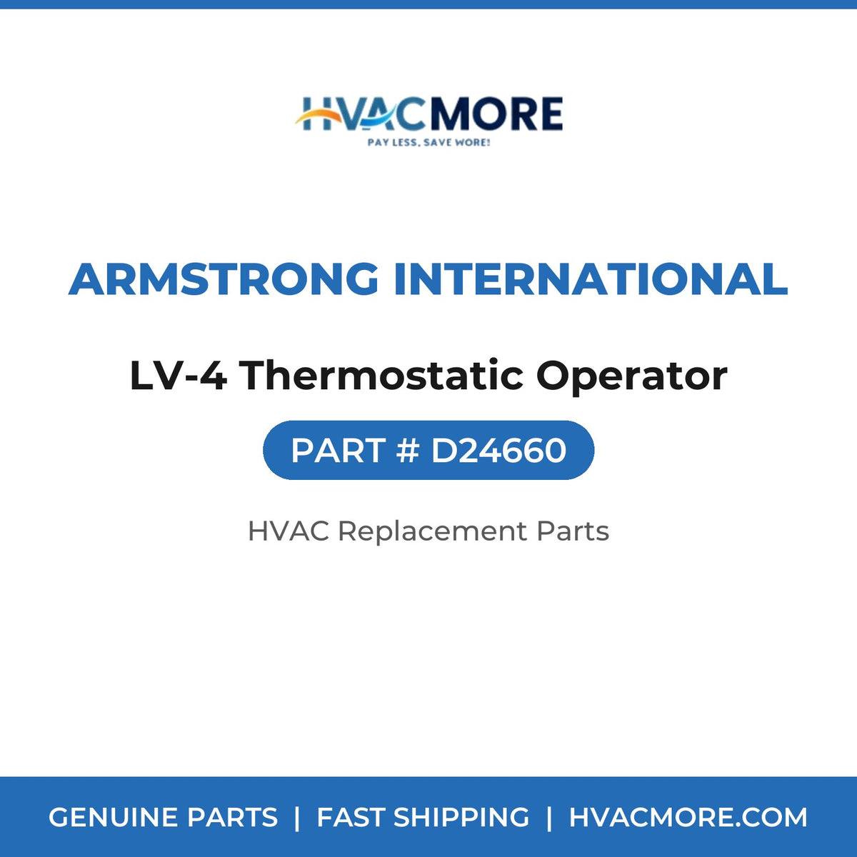 Armstrong International LV-4 Thermostatic Operator D24660