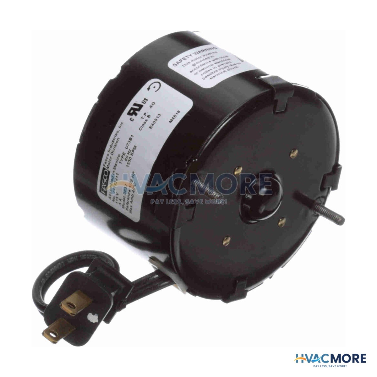 Fasco Motor 3.3 Diameter 1/75 HP D637