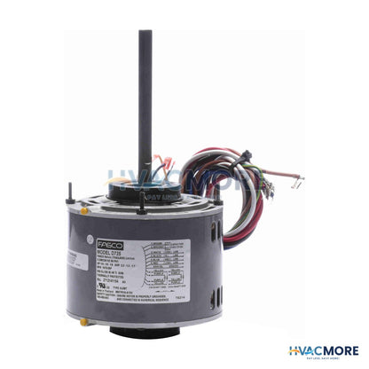 Fasco 5-5/8" 1-SPEED Condenser Fan Motor (1/4 HP, 208-230V, 1075 RPM) D742