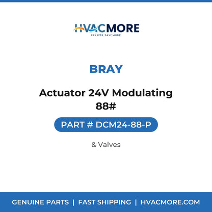 Bray Actuator 24V Modulating 88# DCM24-88-P