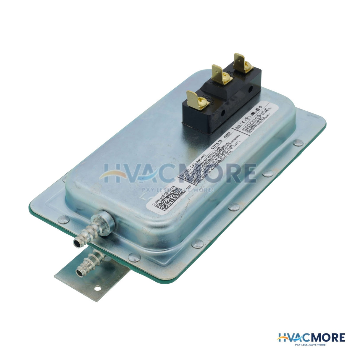 Cleveland Controls Air Flow Switch Pos. & Neg # DFS-448-112
