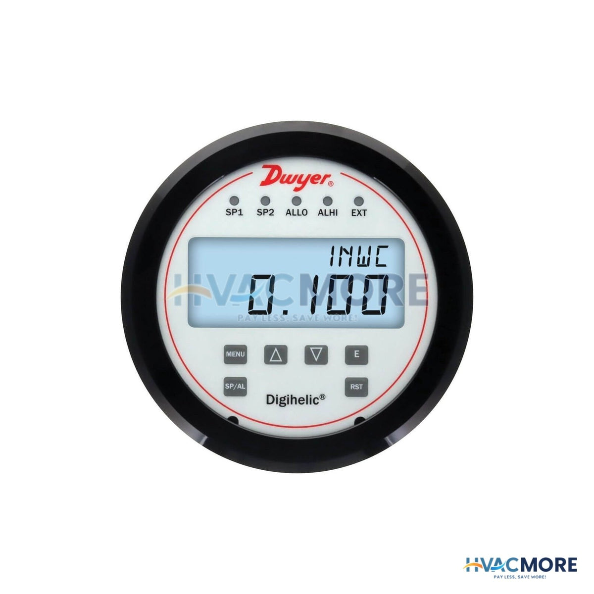 Dwyer Digihelic 3-IN-1 Differential Pressure Controller (0 - 2.5" W.C.) DHC-006