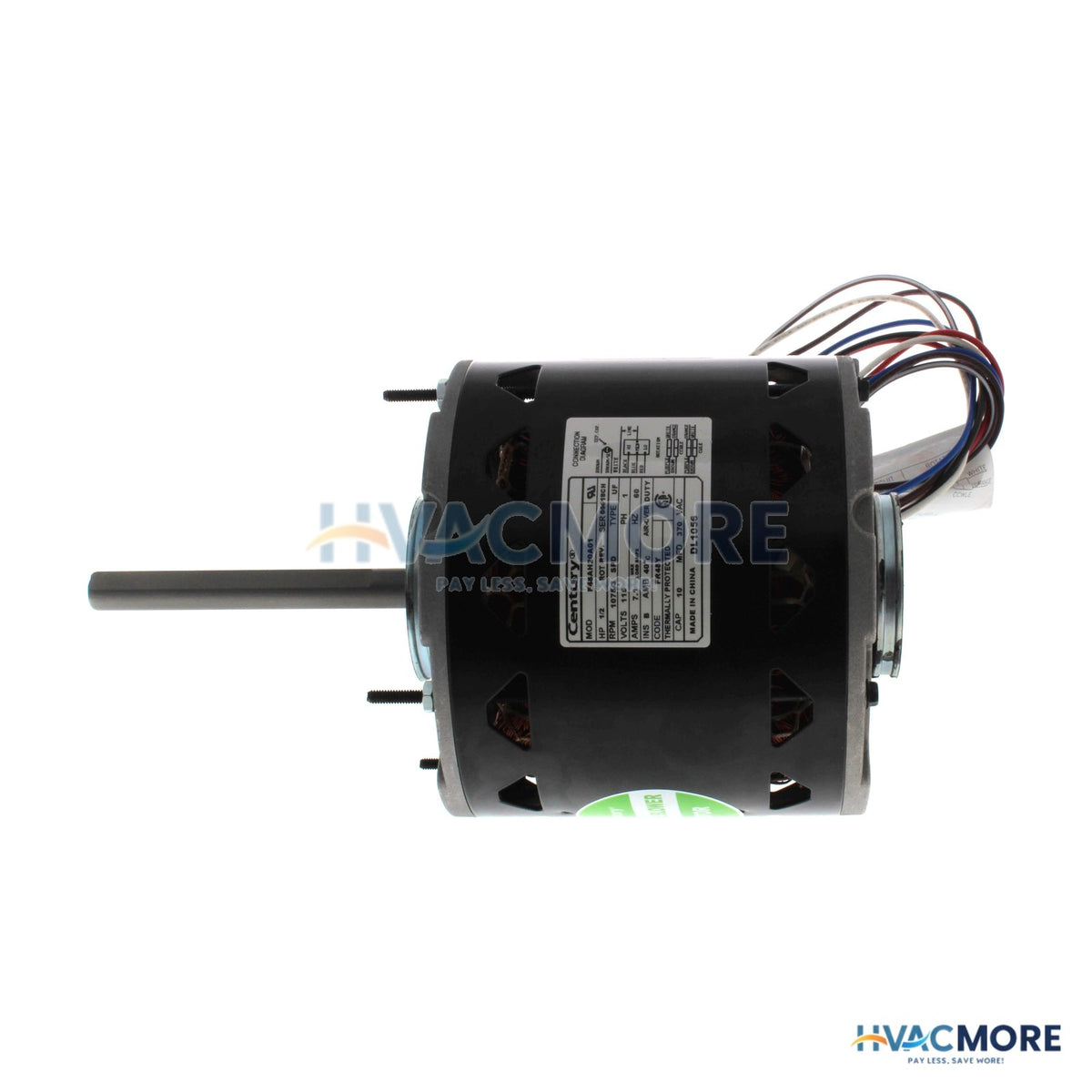 Century 5-5/8" Indoor Blower Motor (115V, 1075 RPM, 1/2 HP) DL1056