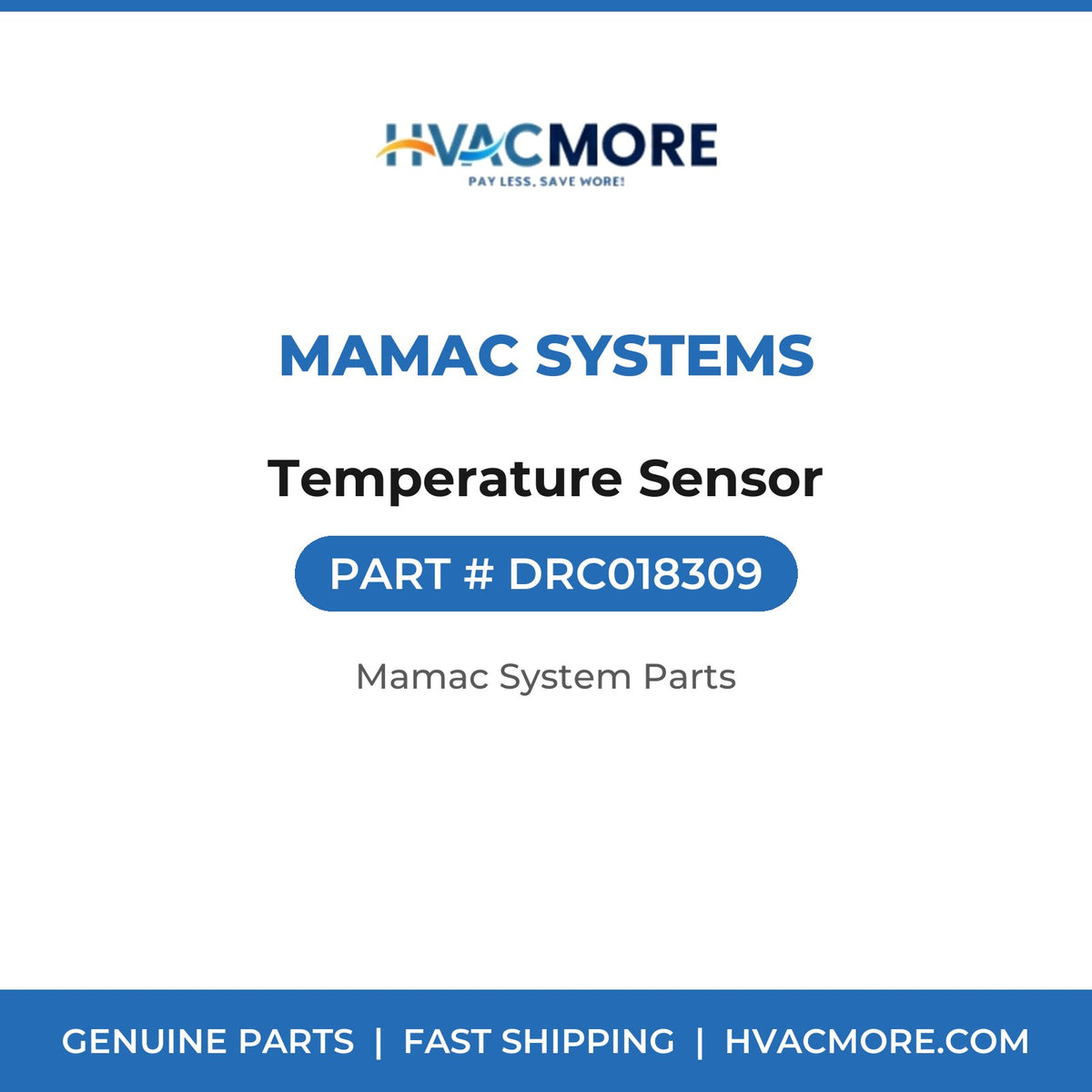 MAMAC Systems Temperature Sensor DRC018309