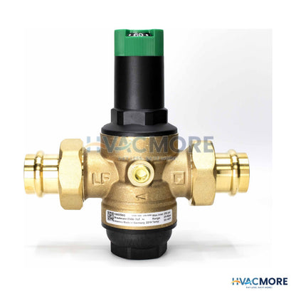 Resideo Braukmann 1" DS06 DialSet Pressure Regulating Valve W/ Double Union Press Fittings (Lead Free) DS06-102-DUP-LF