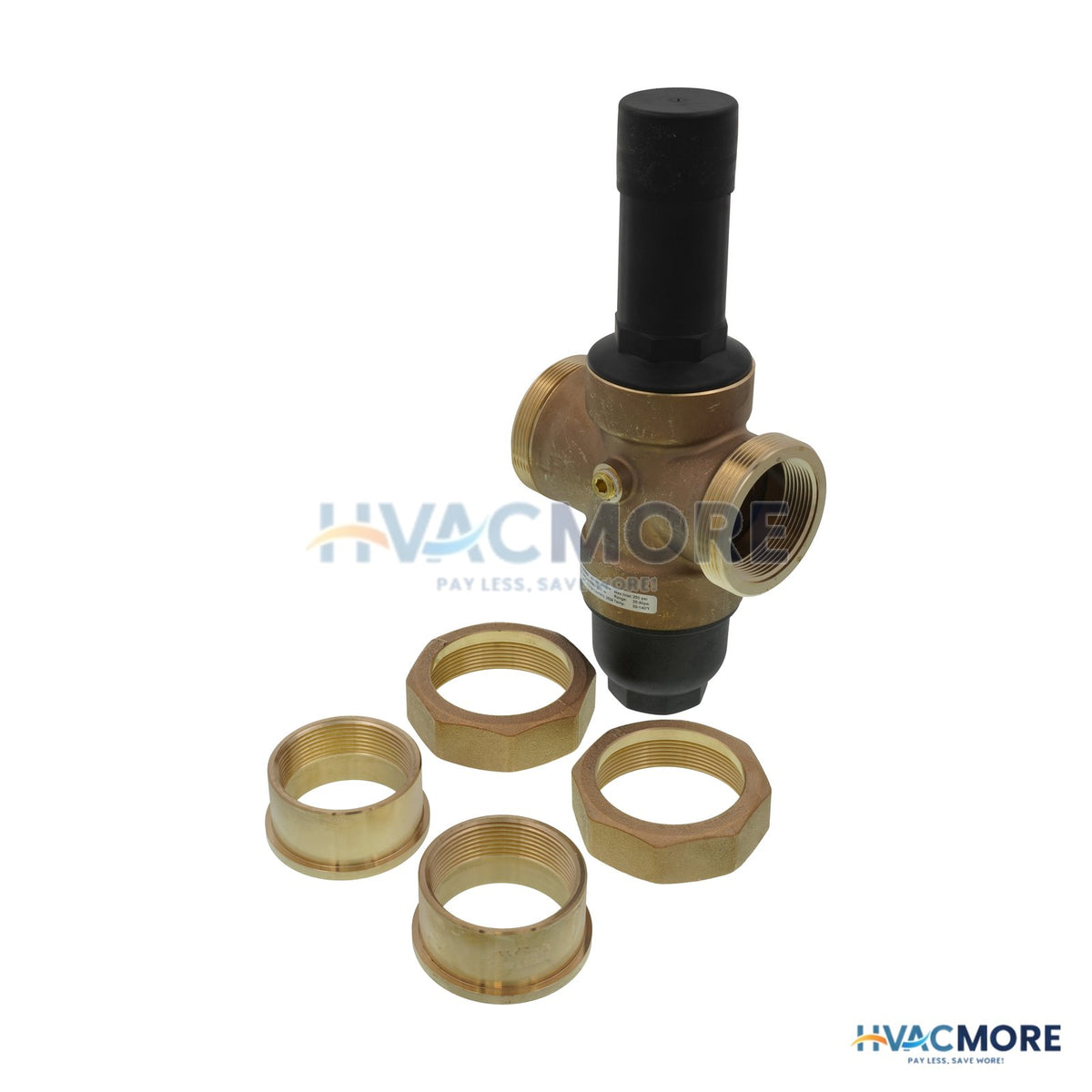 Resideo Braukmann 2" Double Union NPT DialSet Pressure Regulating Valve (LF) DS06-105-DUT-LF