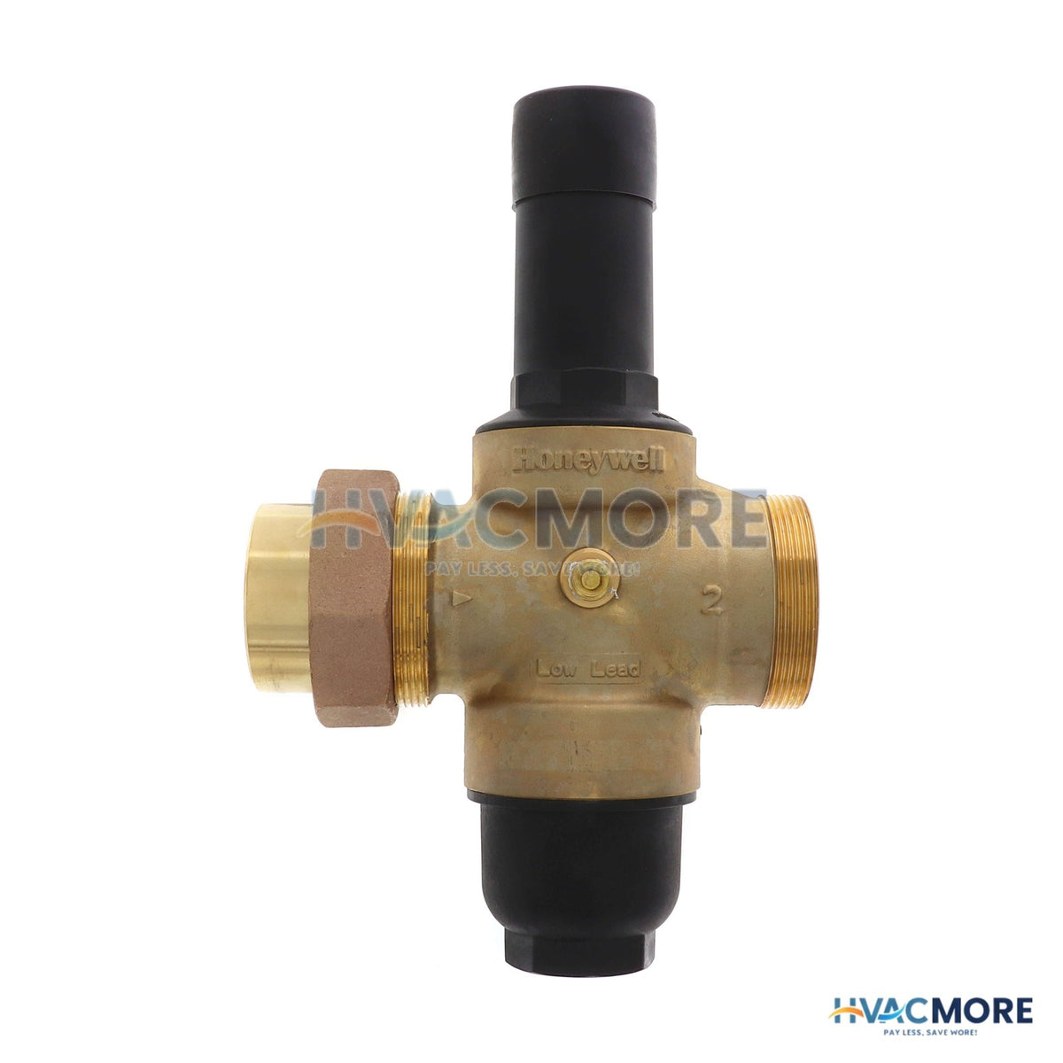 Resideo Braukmann 2" Single Union NPT DialSet Pressure Regulating Valve (LF) DS06-105-SUT-LF
