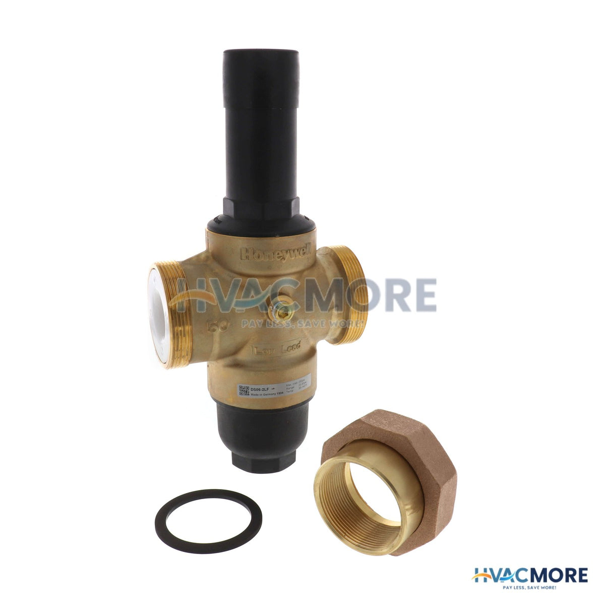 Resideo Braukmann 2" Single Union NPT DialSet Pressure Regulating Valve (LF) DS06-105-SUT-LF