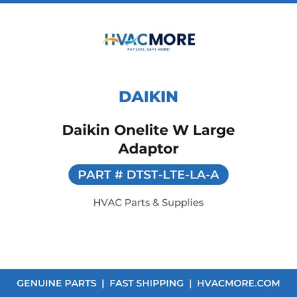 Daikin Daikin Onelite W Large Adaptor DTST-LTE-LA-A