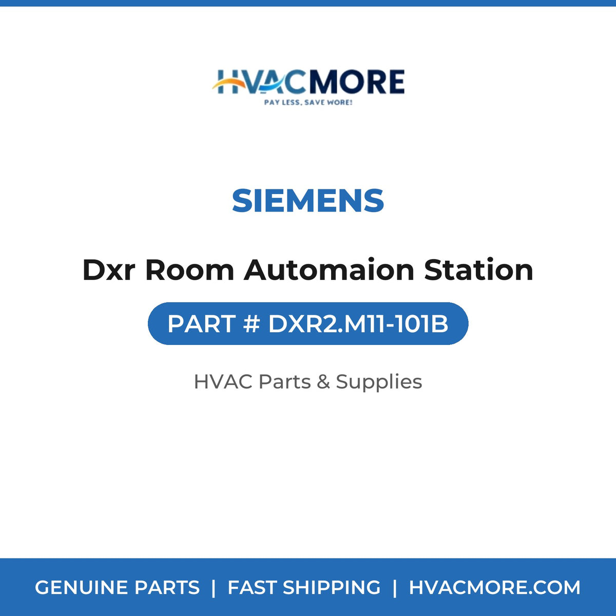 Siemens Dxr Room Automaion Station DXR2.M11-101B