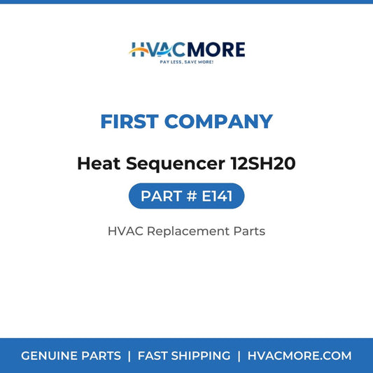 First Company Heat Sequencer 12SH20 E141
