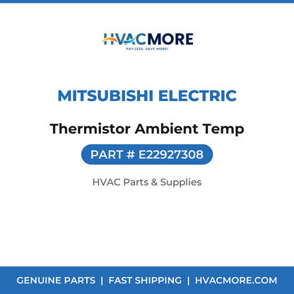 Mitsubishi Electric Thermistor Ambient Temp E22927308