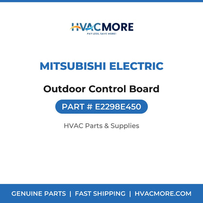 Mitsubishi Electric Outdoor Control Board E2298E450