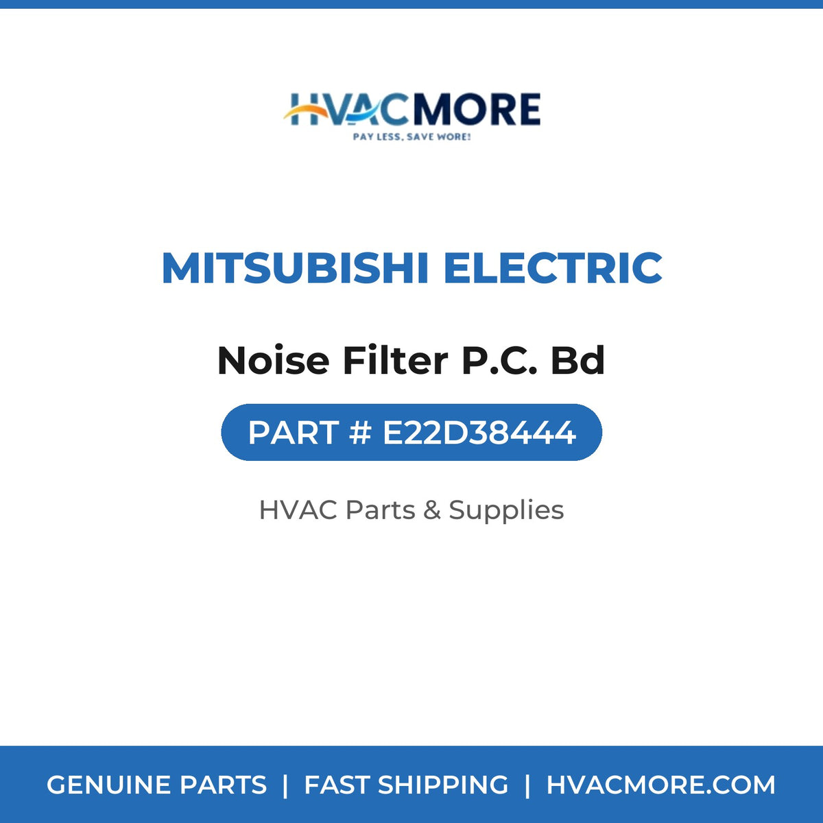 Mitsubishi Electric Noise Filter P.C. Bd E22D38444