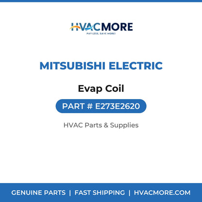 Mitsubishi Electric Evap Coil E273E2620