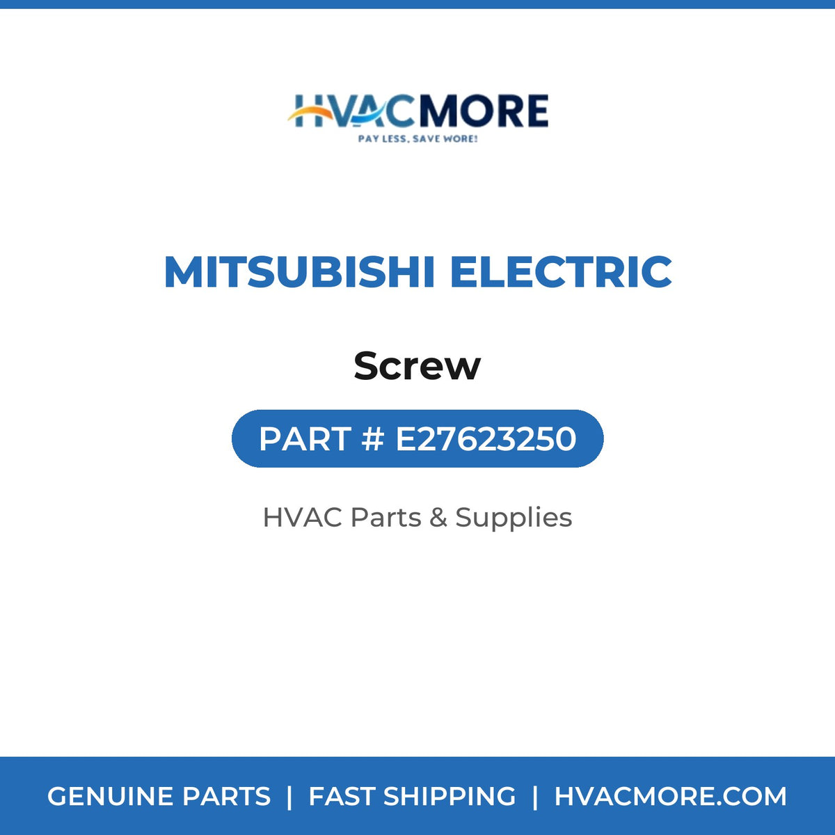 Mitsubishi Electric Screw E27623250
