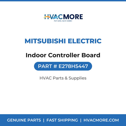 Mitsubishi Electric Indoor Controller Board E278H5447