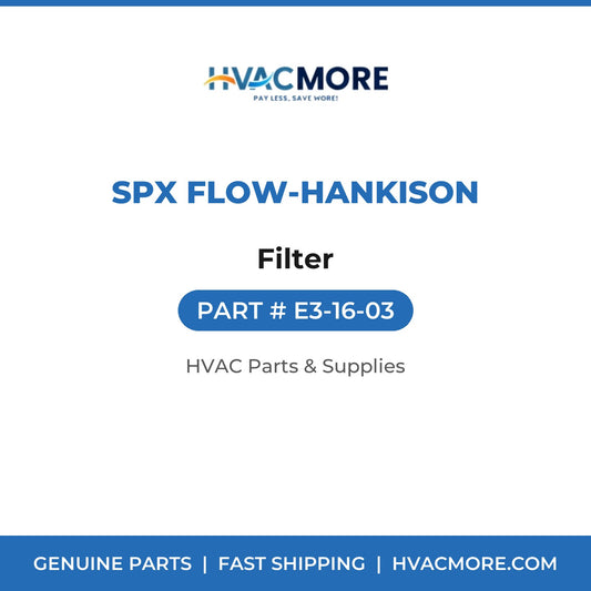 SPX Flow-Hankison Filter E3-16-03
