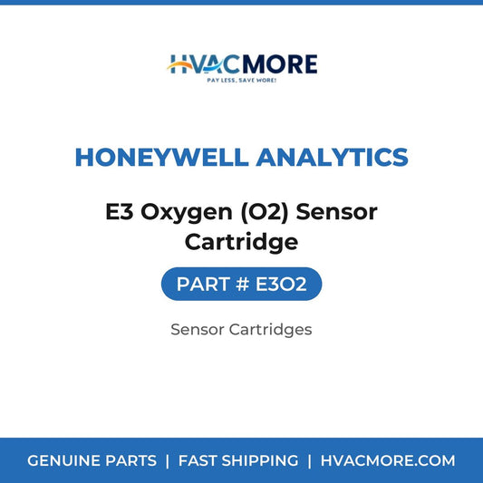 Honeywell Analytics E3 Oxygen (O2) Sensor Cartridge E3O2