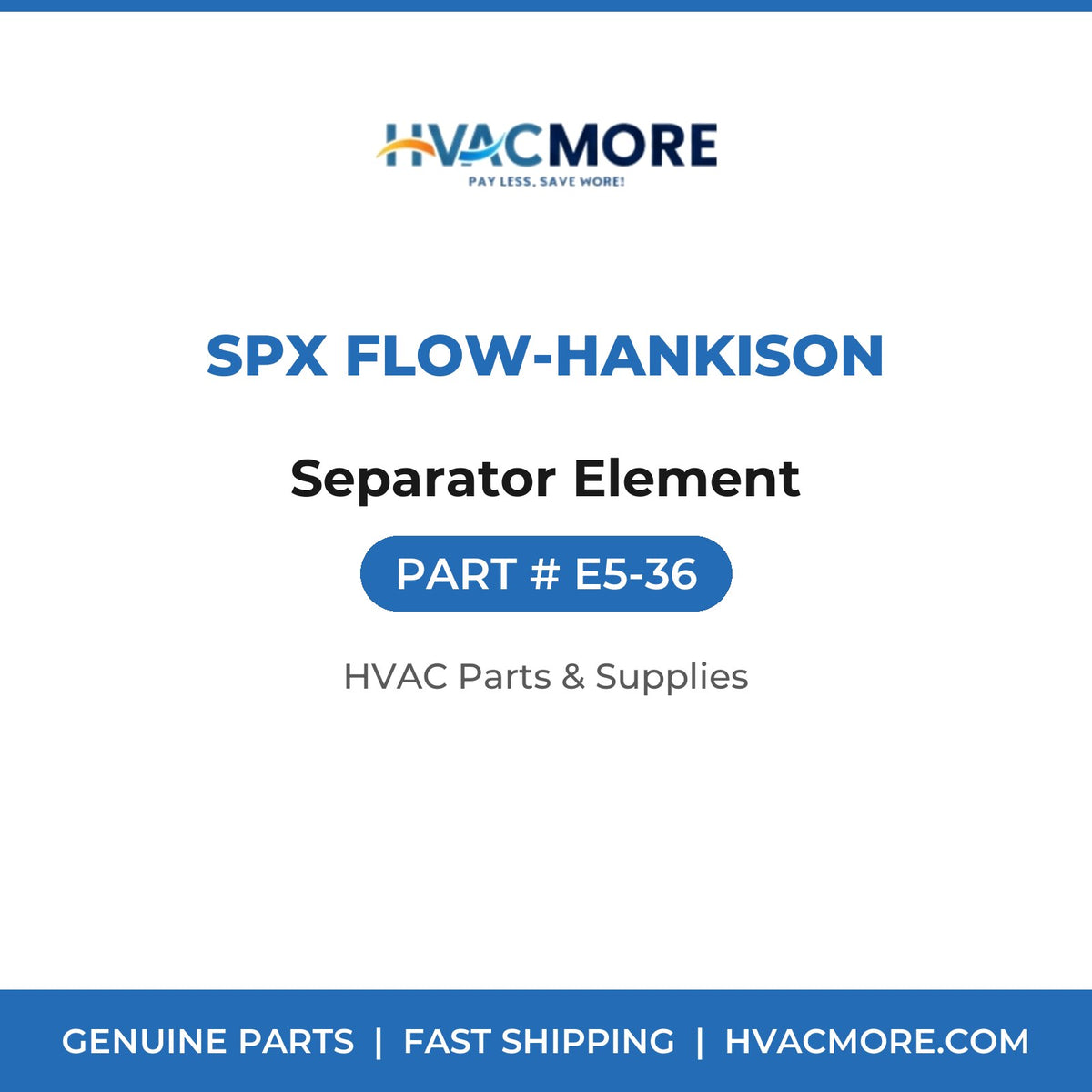 SPX Flow-Hankison Separator Element E5-36