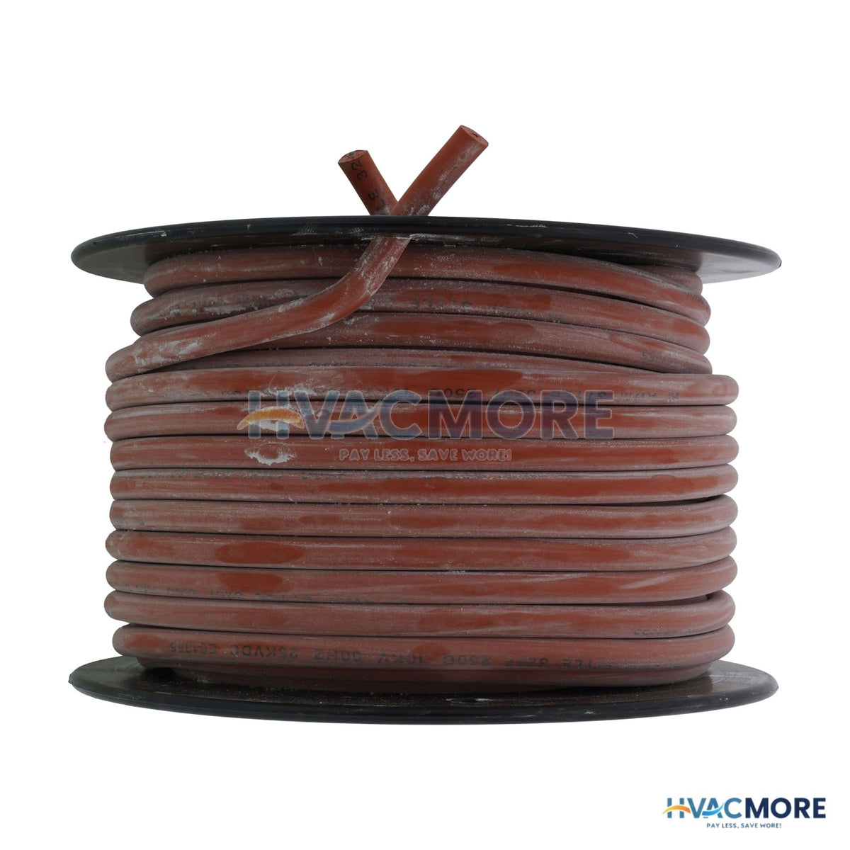 Auburn Red Silicone Ignition Cable 100' Roll E63-100