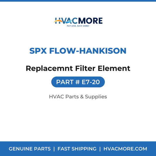 SPX Flow-Hankison Replacemnt Filter Element E7-20