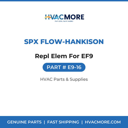SPX Flow-Hankison Repl Elem For EF9 E9-16