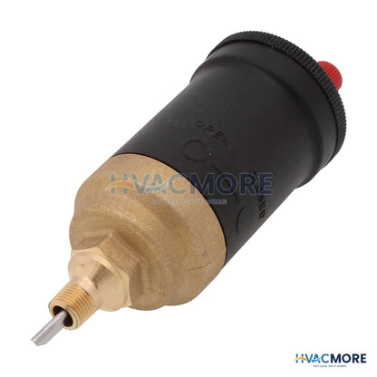 Resideo Braukmann Automatic Air Vent W/ Shut Off Valve, O-ring & EPDM Seat Disc EA122A1028