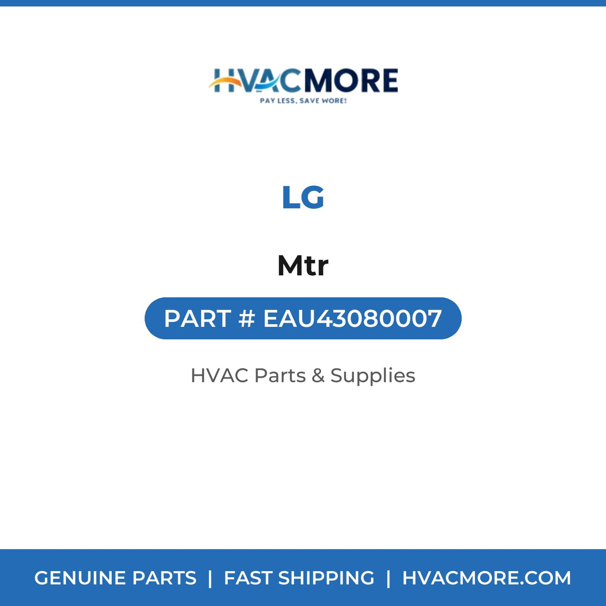 LG Mtr EAU43080007