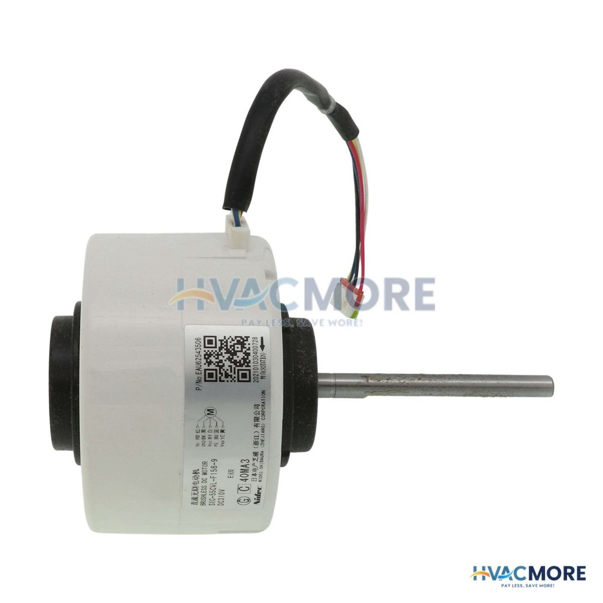 LG Motor Assembly, DC, Indoor EAU62543506