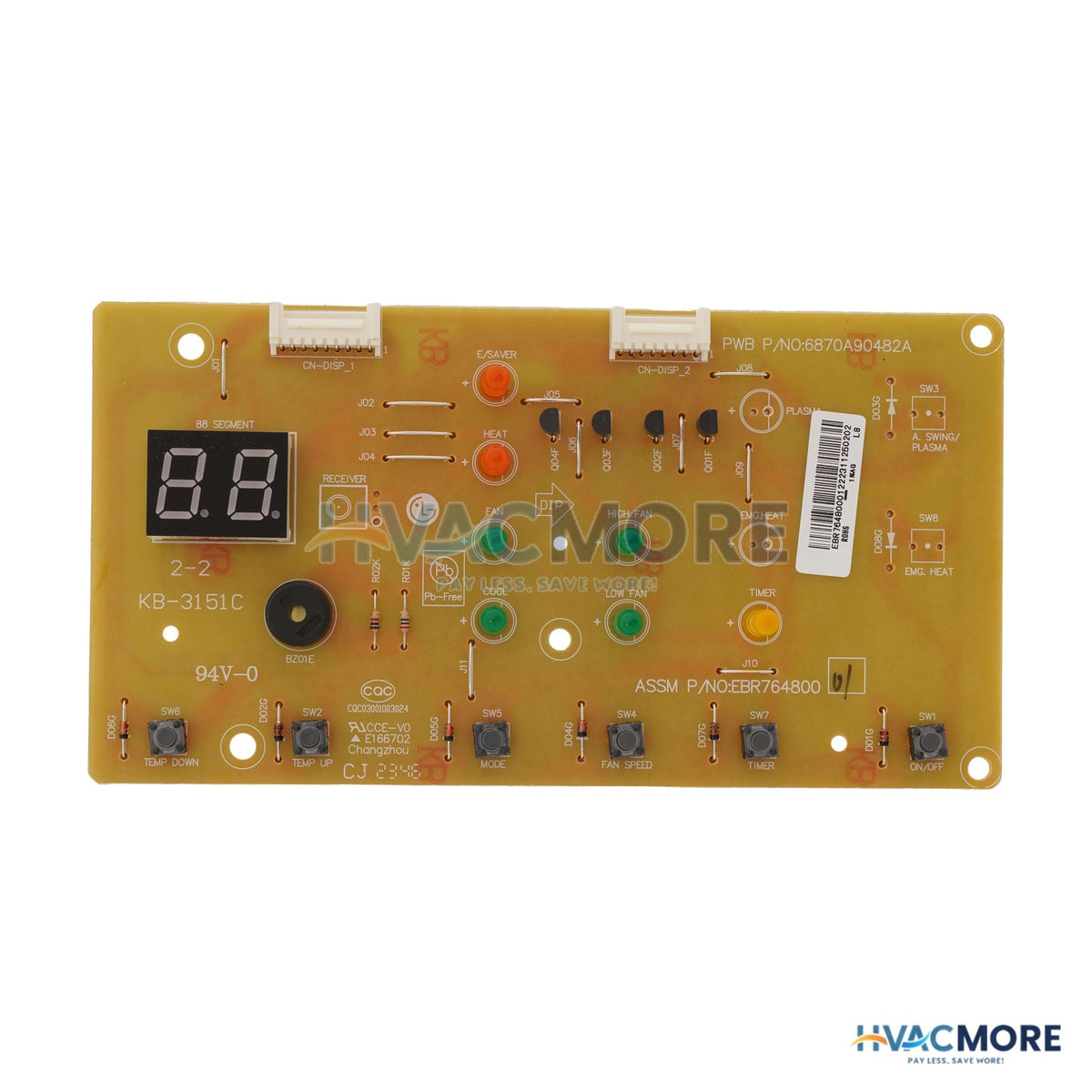 LG PCB Display Assembly EBR76480001