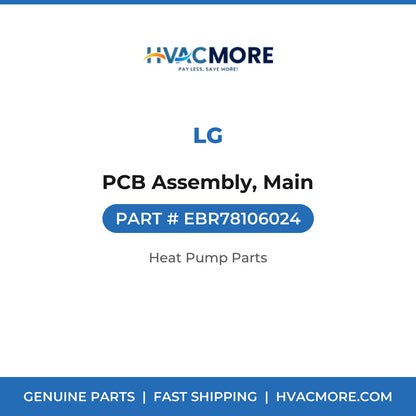 LG PCB Assembly, Main EBR78106024