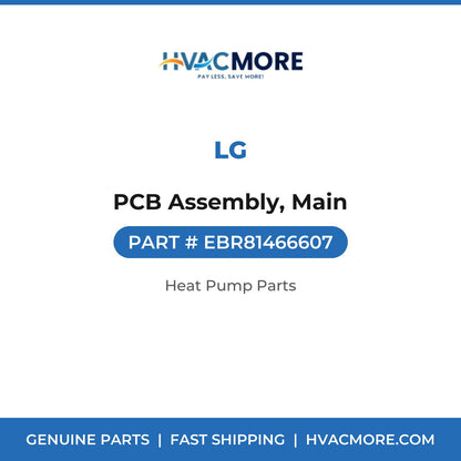 LG PCB Assembly, Main EBR81466607