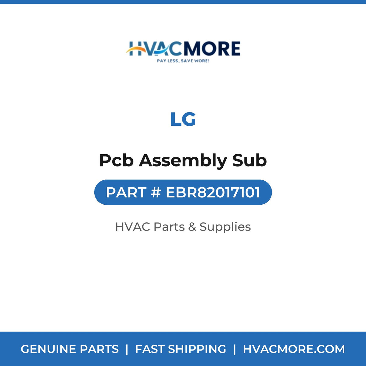 LG Pcb Assembly Sub EBR82017101