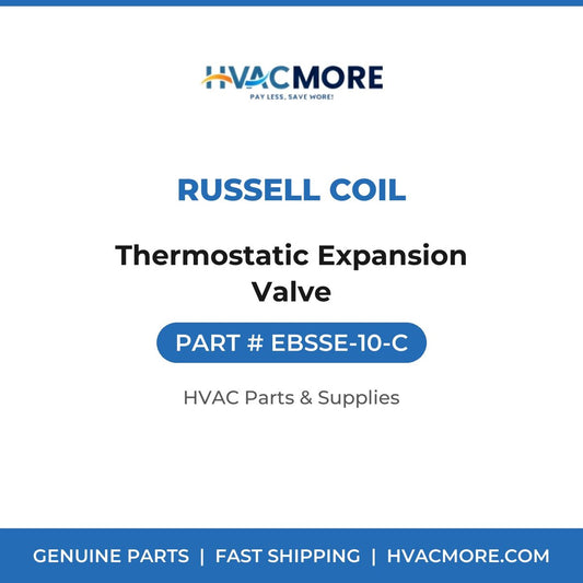 Russell Coil Thermostatic Expansion Valve EBSSE-10-C